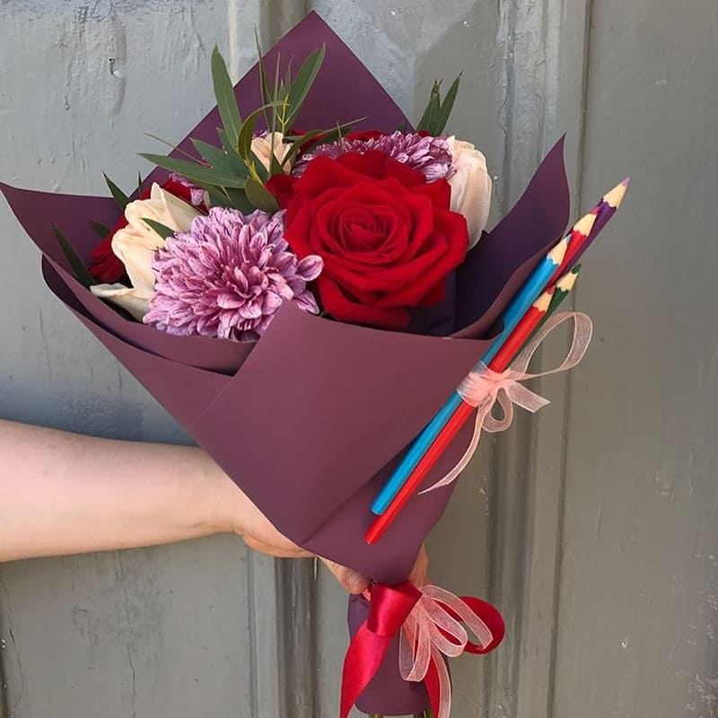 Букеты На 1 Сентября Фото