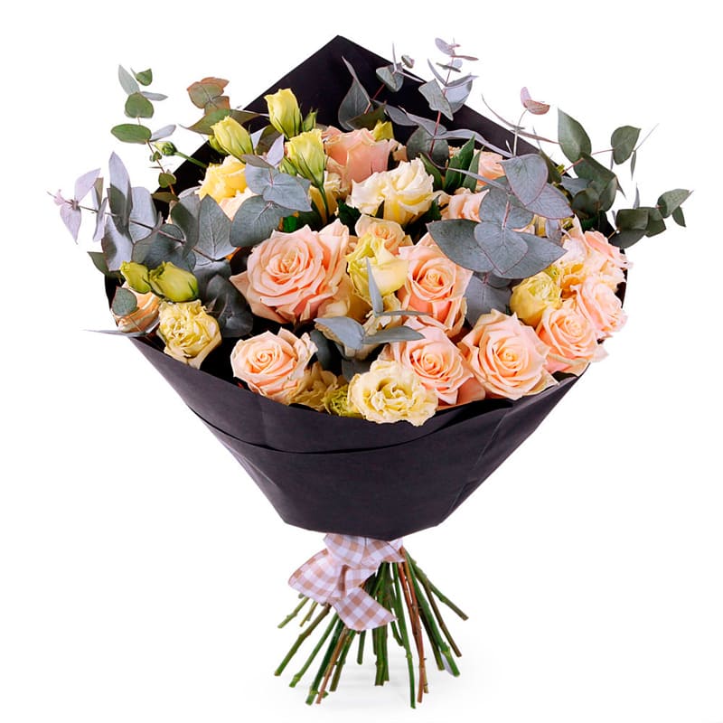 Букеты из живых цветов от 3000 руб