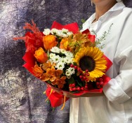 БУКЕТ К 1 СЕНТЯБРЯ 